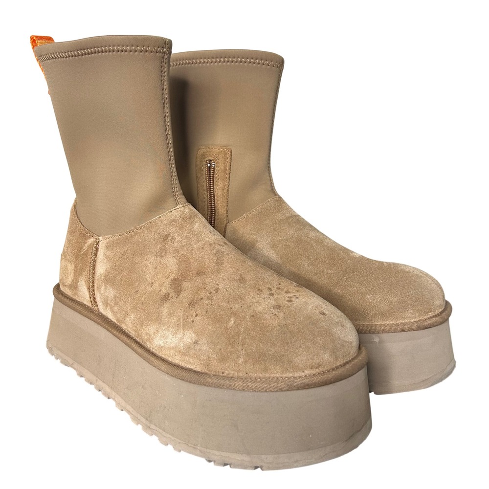 UGG Tan Heeled Boots
